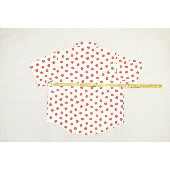 Picket & Post Polka Dot Button Down Shirt Women's Regular Size 16 - Picture 5 of 8